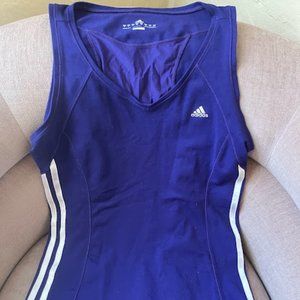 Purple Adidas workout tank